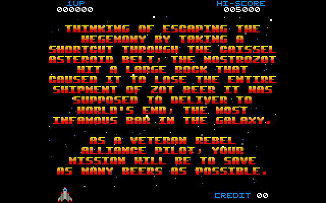 Space Zot atari screenshot